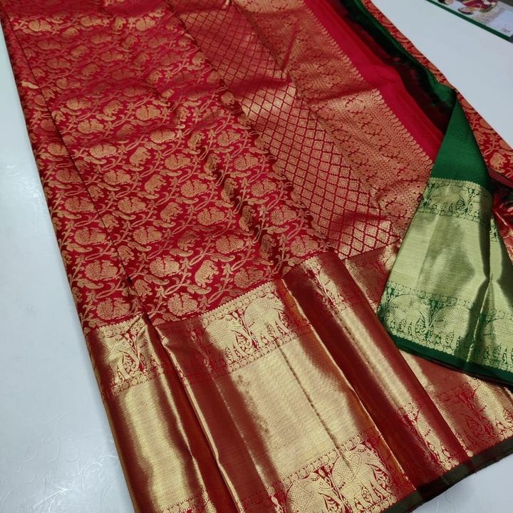 Kanchivaram bridal saree uploaded by business on 12/19/2021