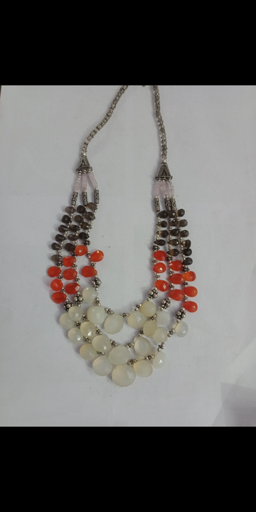 Natural stones necklaces uploaded by business on 12/19/2021