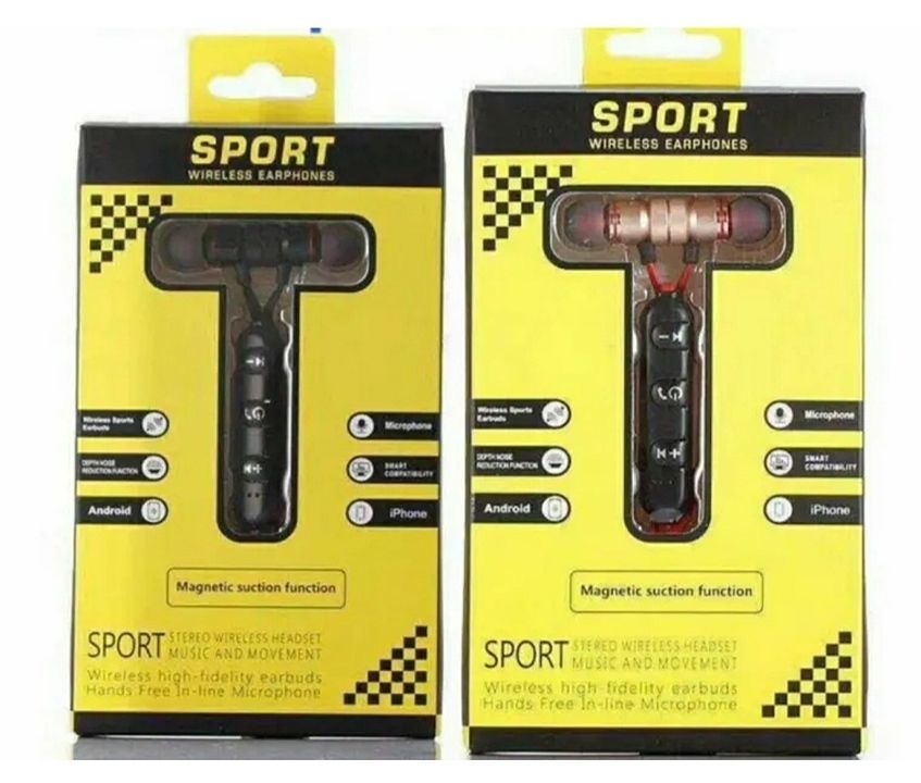 Sport bluetooth earphone magnetic  uploaded by business on 9/26/2020