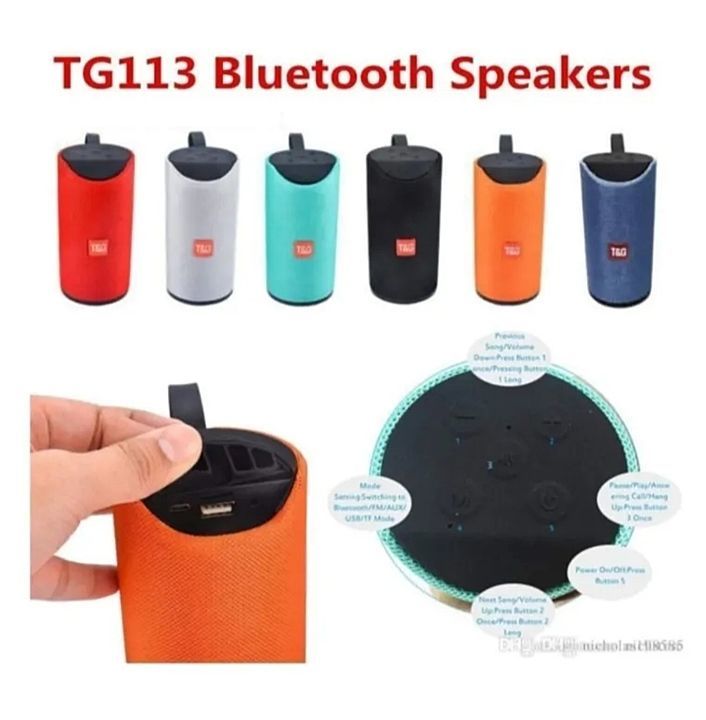 TG-113 Wireless bluetooth speaker uploaded by business on 9/26/2020