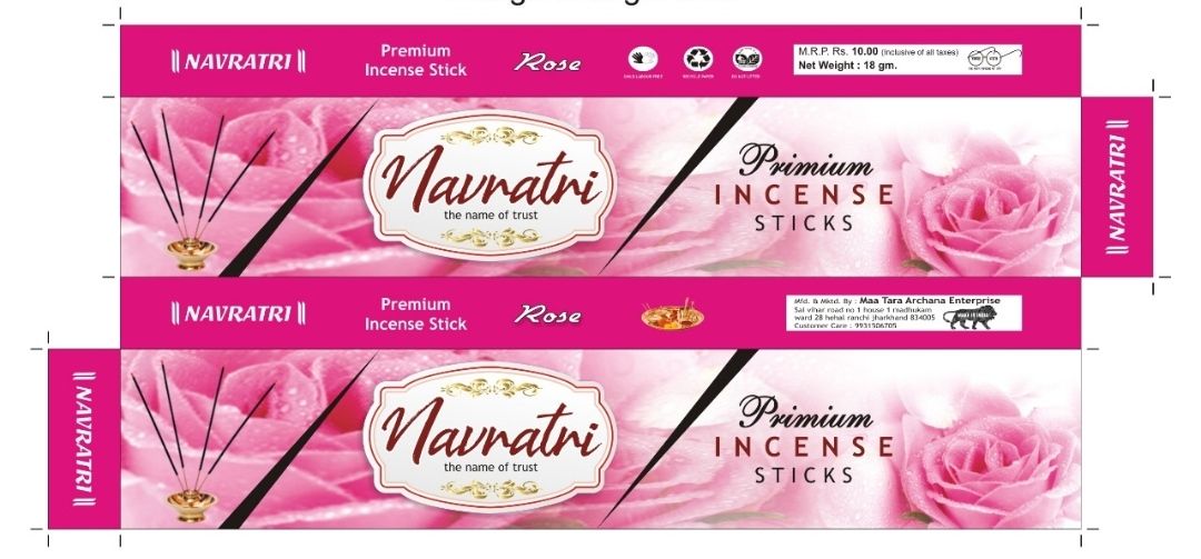 Navratri Premium Incense Rose flavor uploaded by business on 12/19/2021