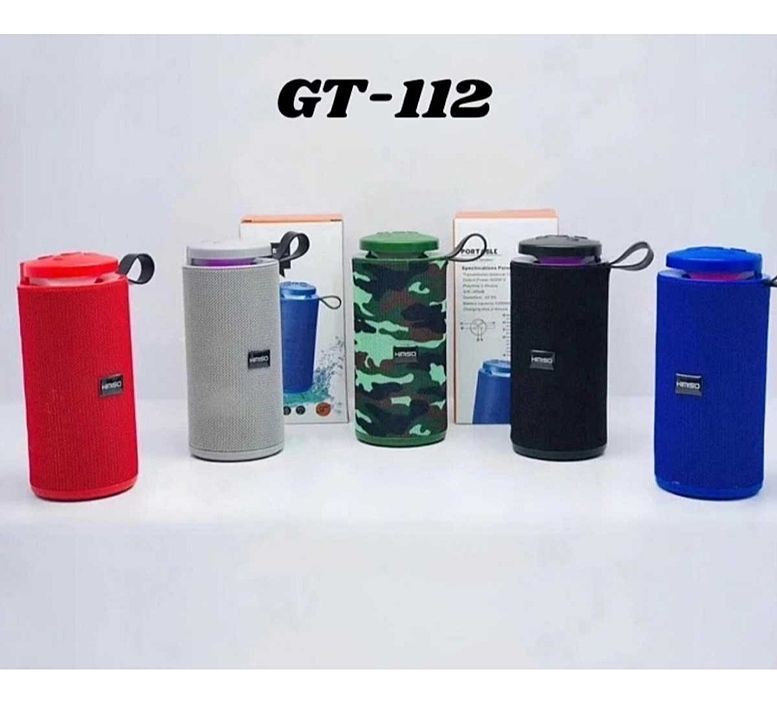 GT-112 bluetooth wireless speaker uploaded by business on 9/26/2020
