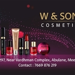 Business logo of W & Sons Cosmetics