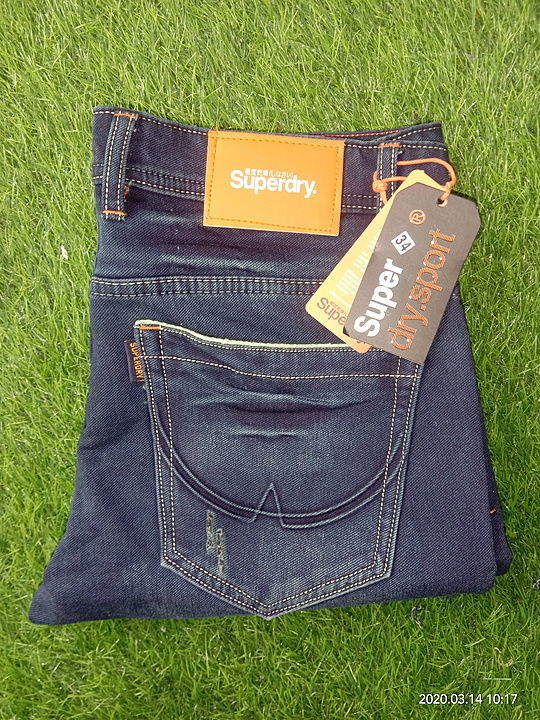 Superdry copy men's knitted slim fit jeans  uploaded by business on 9/26/2020
