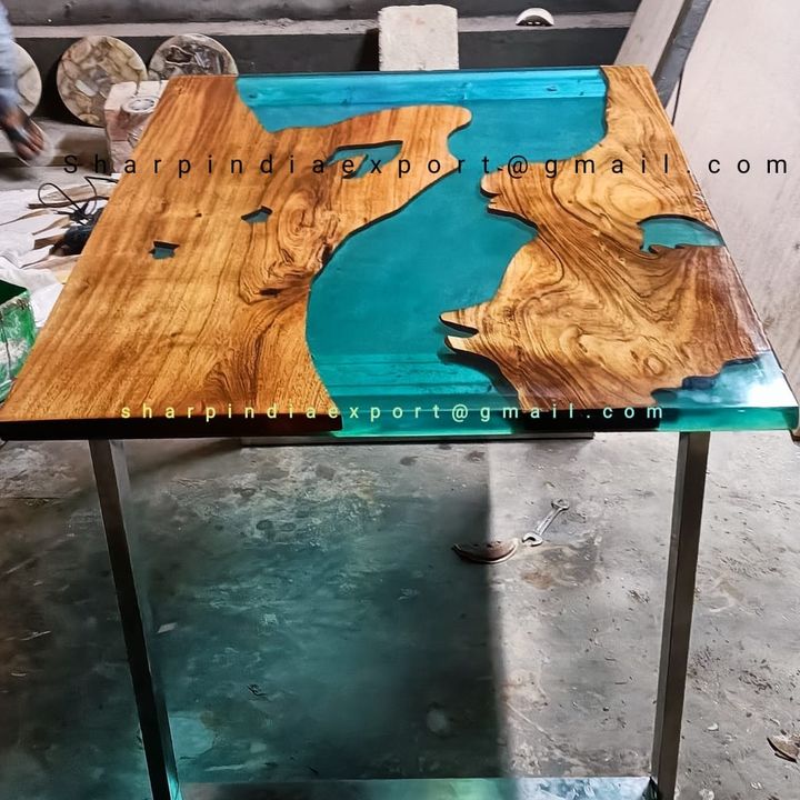 Epoxy table uploaded by business on 12/19/2021