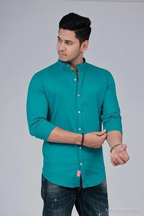 *shirt for man STAND COLLAR CASUAL SHIRT*

*Applicable Scene :* Business,Wedding

*For Season :* All uploaded by Upanshu collection Private limite on 6/7/2020