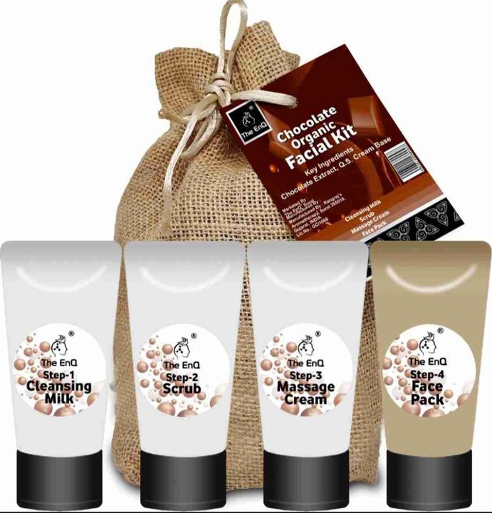 The Enq Organic Chocolate Facial Kit uploaded by business on 12/19/2021