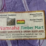 Business logo of Namrah timber mart