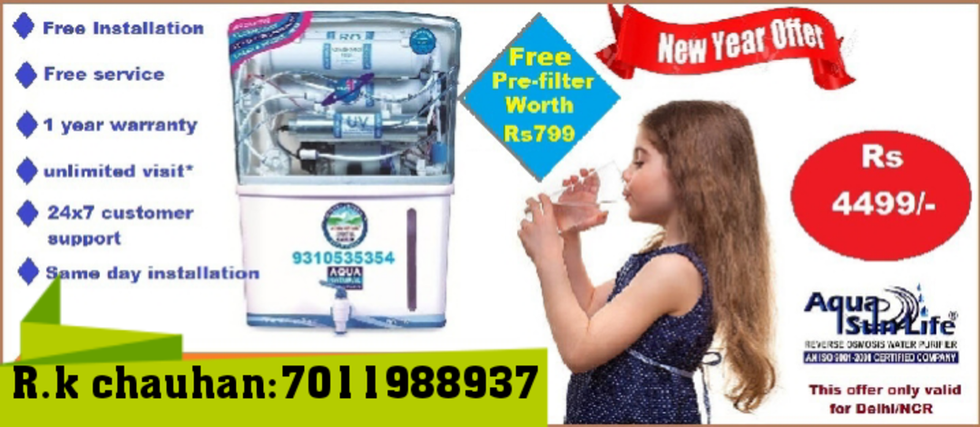 Water purifier Ro uploaded by Raj kumar Chauhan on 12/19/2021