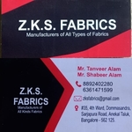 Business logo of Z. K. S. fabrics