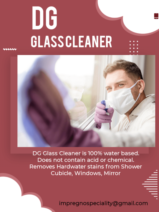 DG Glass Cleaner uploaded by Impregno Speciality Nanocoatings on 12/20/2021
