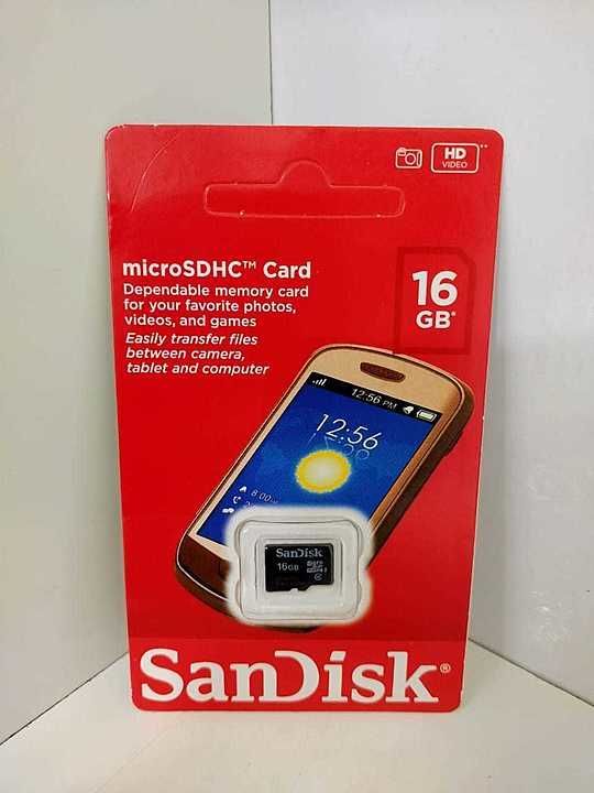 Sandisk Micro Sd 16 Gb uploaded by business on 9/26/2020