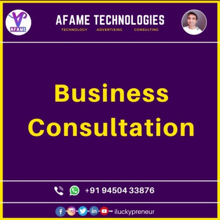 90 Minutes Business Consultation uploaded by Afame Technologies on 12/20/2021