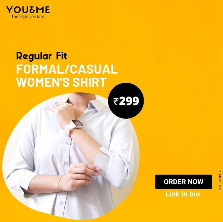  FORMAL/CASUAL WOMEN'S SHIRT  uploaded by You&me on 12/20/2021