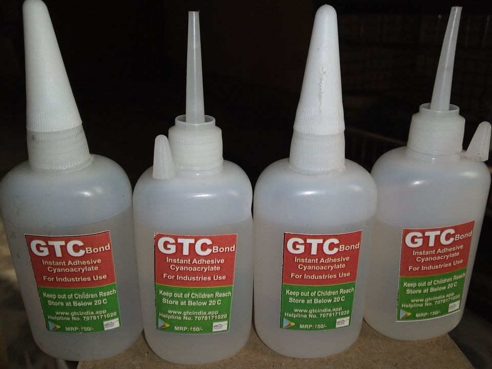 Cyanoacrylate Adhesive GTC Bond uploaded by Global Trading Company  www.gtcindia.app on 12/20/2021