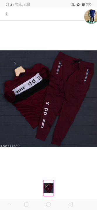 Mens track suits uploaded by business on 12/20/2021