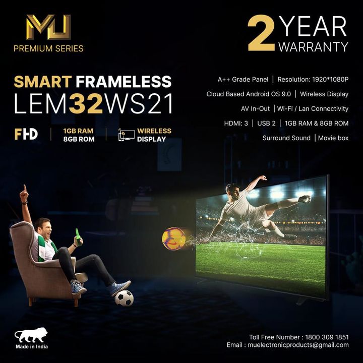 Mu smart frame less led  uploaded by business on 12/20/2021