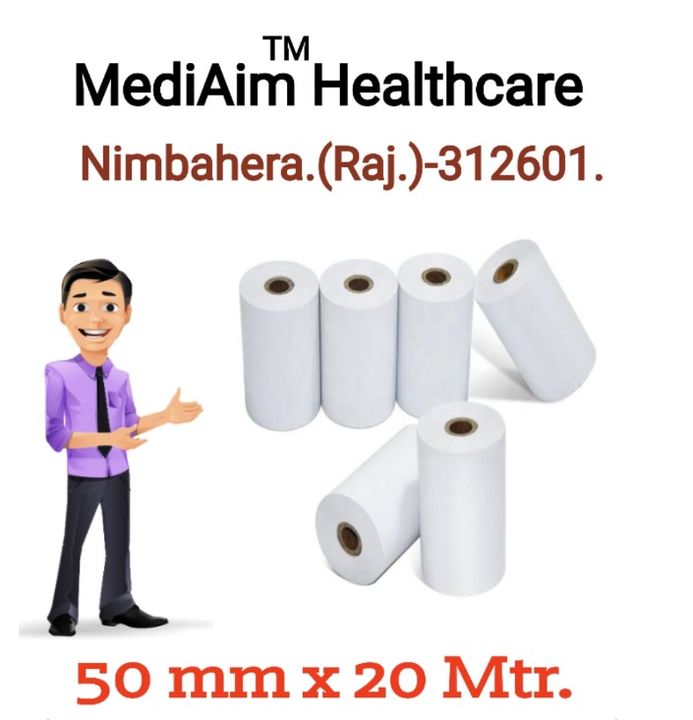 Thermal Paper Roll uploaded by MediAim Healthcare on 12/21/2021
