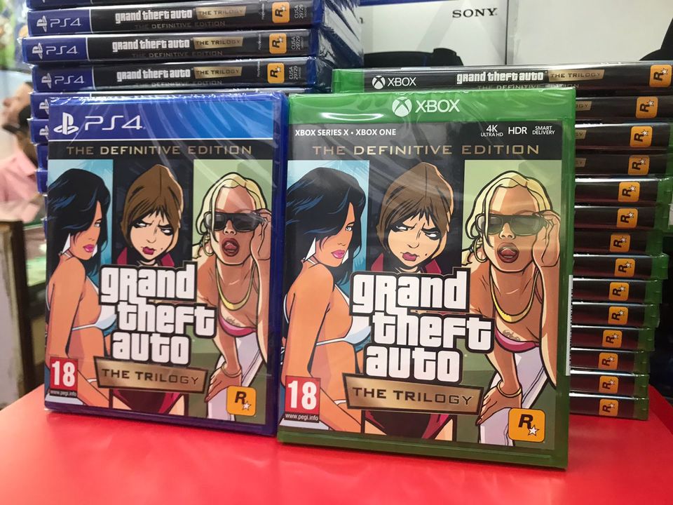 PlayStation Xbox One. GRAND THEFT AUTO THE DEFINITIVE EDITION THE TRILOGY uploaded by business on 12/21/2021