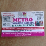 Business logo of New Metro tailors
