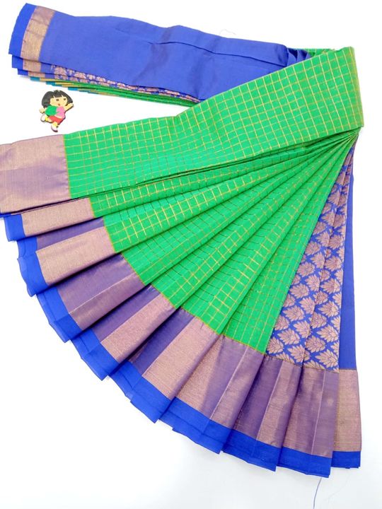 Silk cotton saree uploaded by VK CLOTH CENTER on 12/21/2021