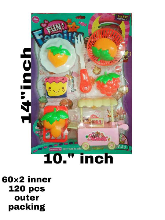Fun family fruit set 666 uploaded by Toys on 12/21/2021