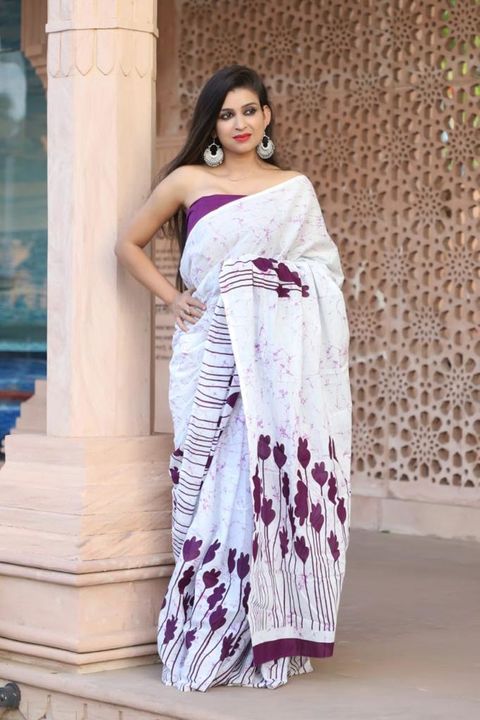 Cotton saree  uploaded by business on 12/21/2021