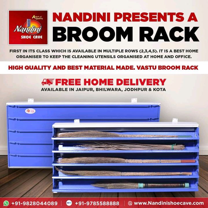Broom rack (jhadu rack) uploaded by NATRAJ INDUSTRIES on 12/21/2021
