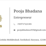 Business logo of Pooja Bhadana