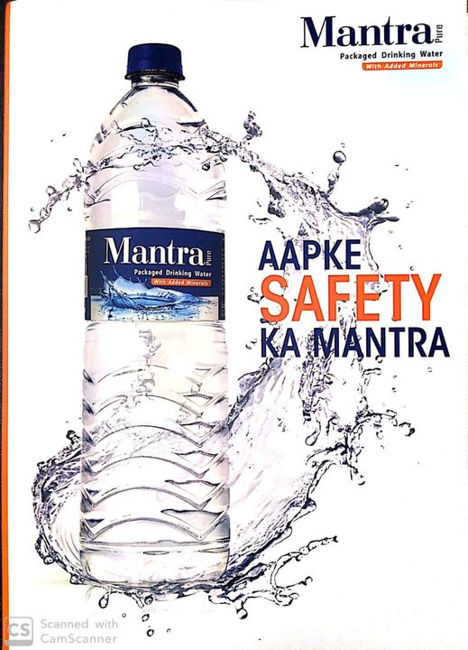 Mantra packged drinking water