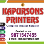 Business logo of Kapurson's printer