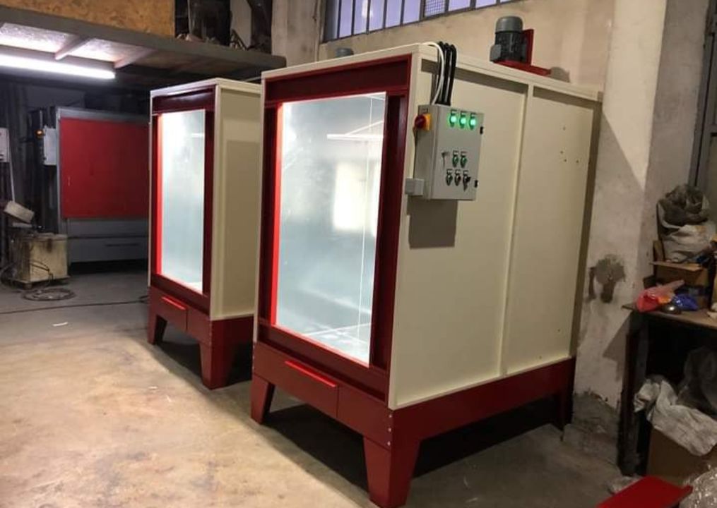 Powder coating booth uploaded by business on 12/21/2021