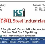 Business logo of Kiran steel industries
