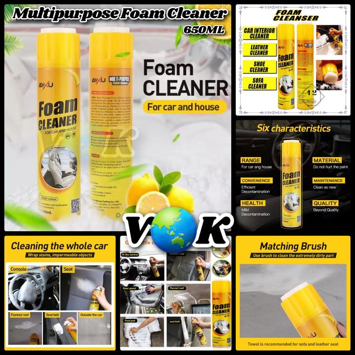 Car foam cleaner spray  uploaded by Harison gift traders v🌎K vk on 12/21/2021