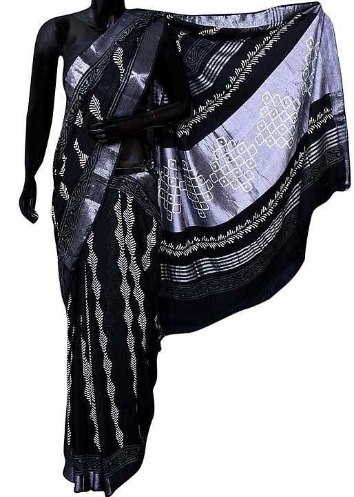 Post image New collection
Hand block print
Cotton linen saree
Only limited collection