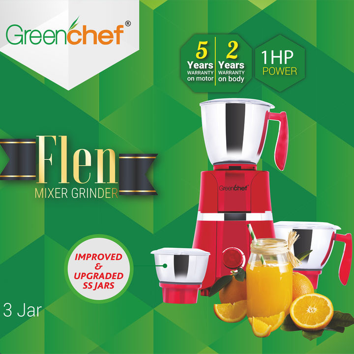 Flen MIXER GRINDER Greenchef uploaded by Maa Karni Enterprises on 12/22/2021
