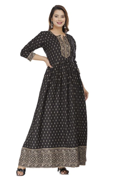 Long kurti uploaded by VB Trends on 12/22/2021