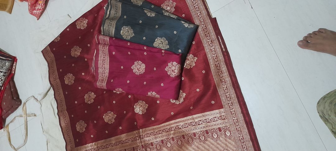 Katan silk  uploaded by Shahnawaz ismaili sarees manufactur on 12/22/2021