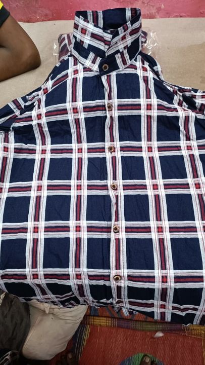 Indigo men's shirt uploaded by business on 12/22/2021