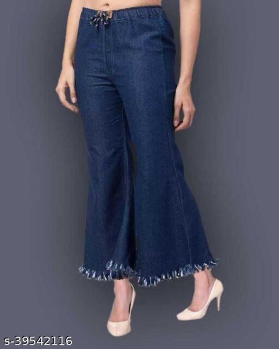 Post image Catalog Name:*Urbane Graceful Women Jeans*Fabric: DenimMultipack: 1Sizes:26 (Waist Size: 34 in, Length Size: 26 in) 28 (Waist Size: 36 in, Length Size: 26 in) 30 (Waist Size: 38 in, Length Size: 26 in) 32 (Waist Size: 40 in, Length Size: 26 in) wholsale.price 290 only