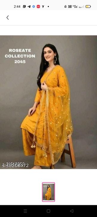 Post image I want 50 Pieces of I need this kurti suit in wholesale .
Below is the sample image of what I want.
