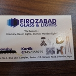 Business logo of Firozabadglass&light