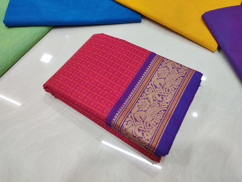 Post image Hi... 120 count 1000 Putta sarees.. Lowest price... Manufacturing price only... Whatsapp me 9942608001... Resellers, Retailers and Whole salers most welcome... 

🌹✨NivinSaran Cotton Sarees✨🌹
🌿We are directly manufacturing in all Chettinad cotton sarees in verity colours and designs available

🌿We have Own Units of handlooms and powerlooms..... 

🌿Single, multiple and whole sale sarees also available.... 

🌿These are branded original Chettinad cotton sarees

🌿This is 120* count Chettinad cotton sarees

🌿Count:  60* 80*100*120* available

🌿More collection contact in  Whatsapp 

🌿My contact number 9942608001

💐My whatsapp link

https://api.whatsapp.com/send?phone=919942608001&amp;text=%20

🌺To join my Whatsapp group use this link 
https://chat.whatsapp.com/K1Dx06rxk0MHZaNz7BFeYK

No Cod only online payment