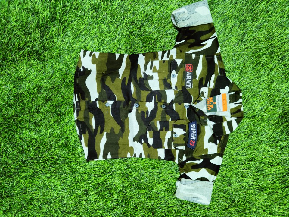 Military print shirt uploaded by Maaz fashion point on 12/22/2021