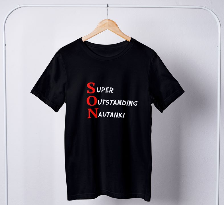 SON T-shirt uploaded by Impresora prints pvt ltd on 12/22/2021