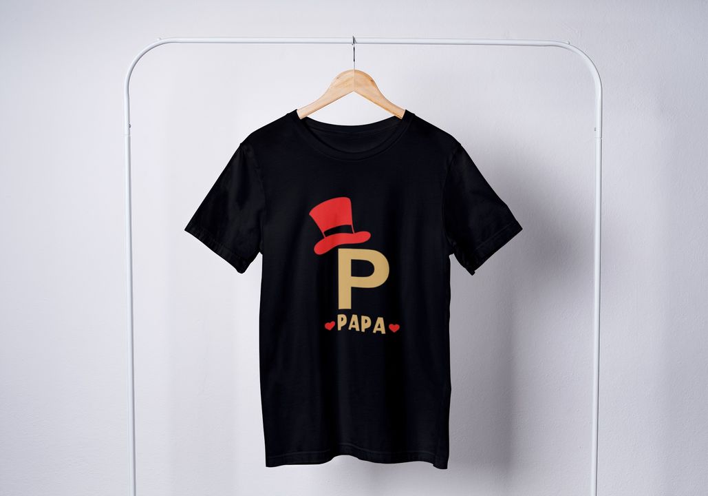 P:papa T-shirt uploaded by Impresora prints pvt ltd on 12/22/2021