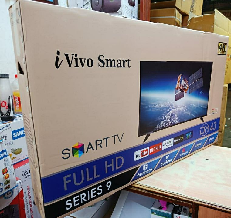 Post image INDIA 'S  Number one brand, VIVO .. NEW HD LED,SMART LED,
Avilabel for retailers, resale. WHOLESALE.WHOLESALE QUANTITY -25 PIECE
19"  6500/-24" 8999/-32" 11999/-40" - 15999/-
32"smart-13999/-40"smart-18999/-50"smart-30999/-55"smart, 4K - 35999/-65"smart, 4K-48999