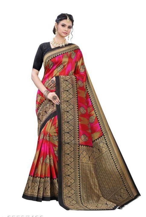 Women silk sarees with blouse piece uploaded by ASHUTOSH KR JHA on 12/23/2021