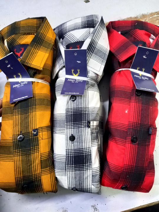 Post image 🚀High quality cotton twill checks shirt
🚀ENZYME washed
🚀Tailored fit - M - 38 chest, L - 40 chest, XL - 42 chest

🚀M L XL size available
🚀Price - 190/-
SHIPPING ALL INDIA