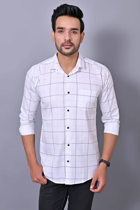 Cotton checks shirt uploaded by Saachi Fashion Clothing on 12/23/2021